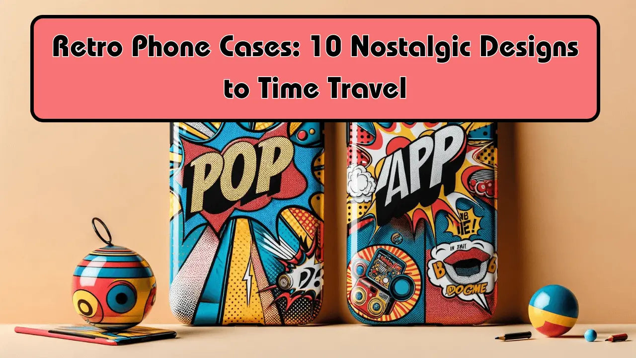 Retro Phone Cases: 10 Nostalgic Designs to Time Travel