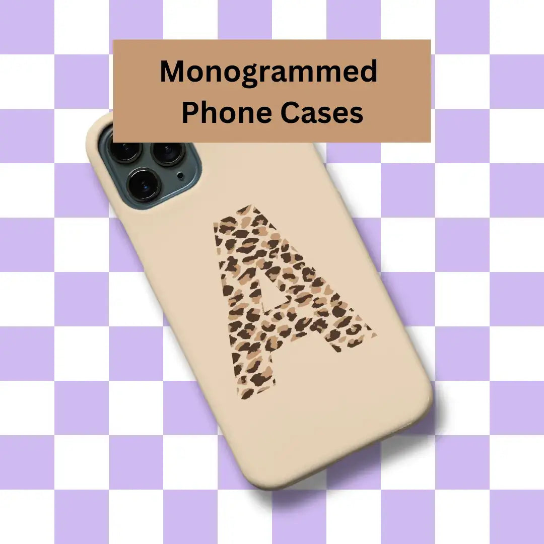 Monogrammed Phone Cases