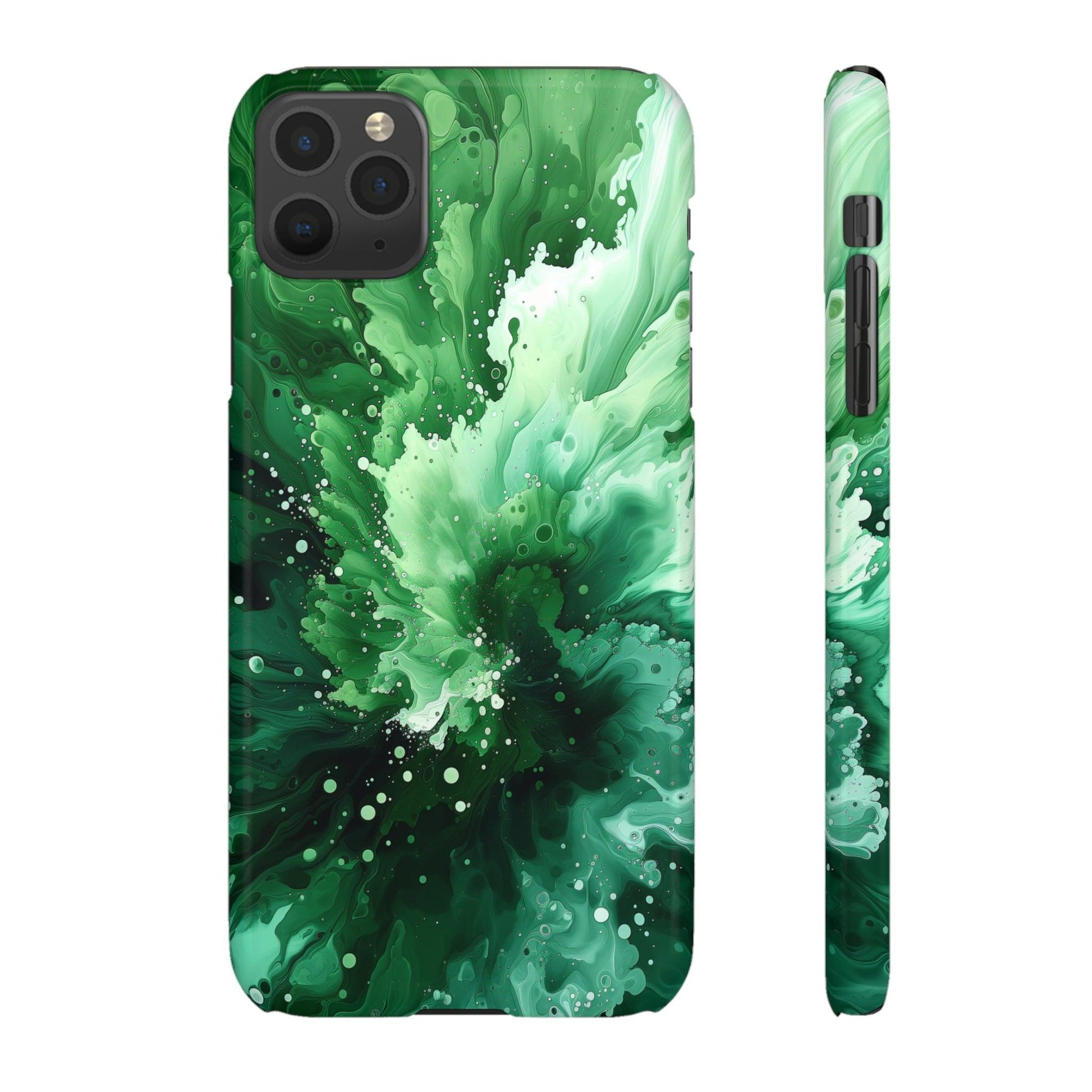 Emerald Vortex | Snap Case