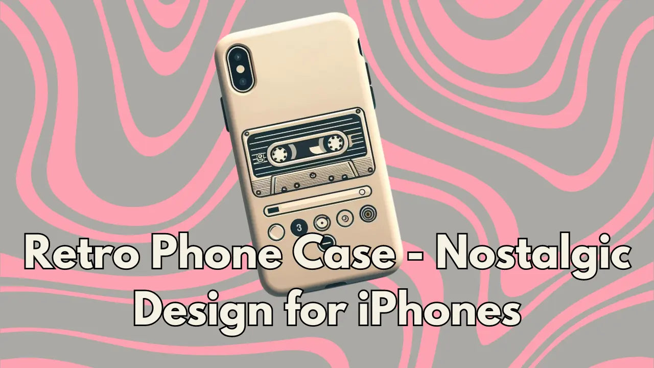 Retro Phone Case - Nostalgic Design for iPhones