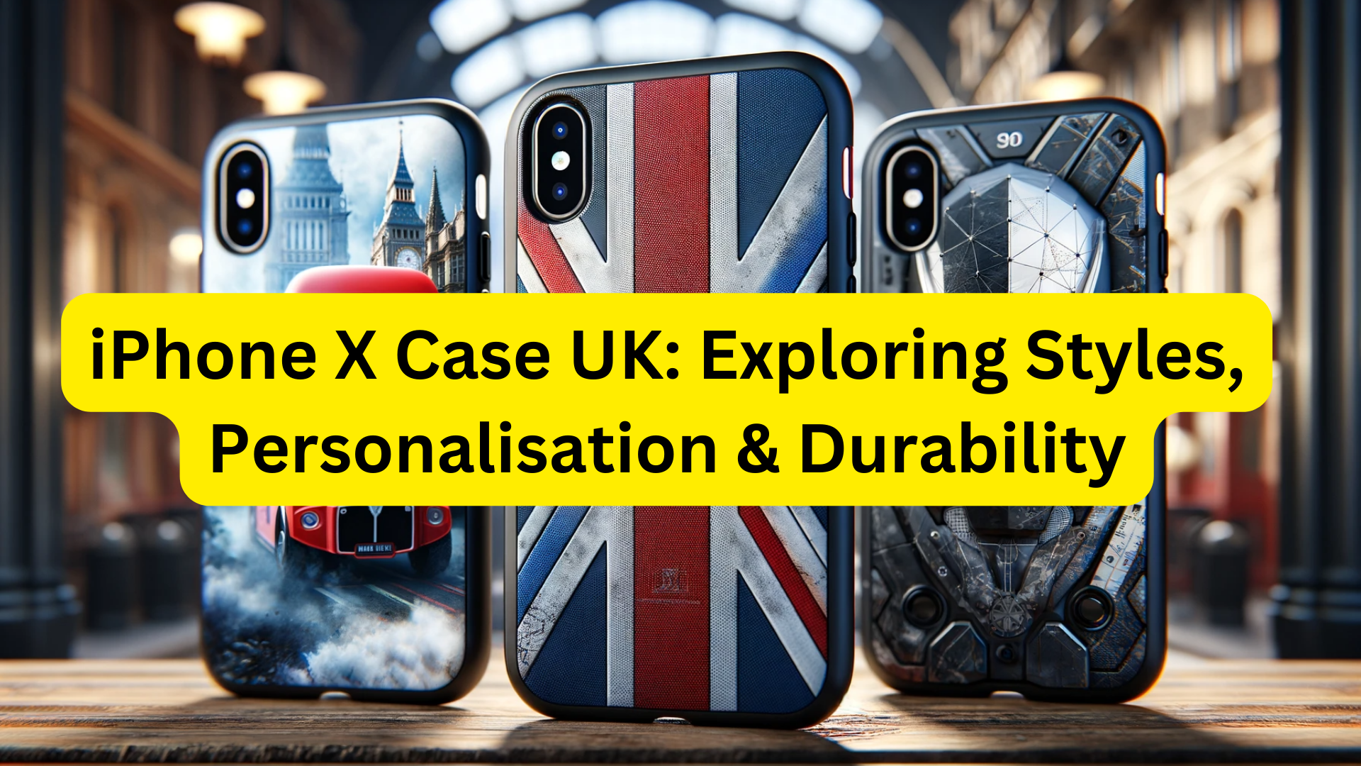 iPhone X Case UK: Exploring Styles, Personalisation & Durability