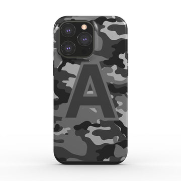 Personalised Grey Urban Camouflage | Your Signature Tough Phone Case