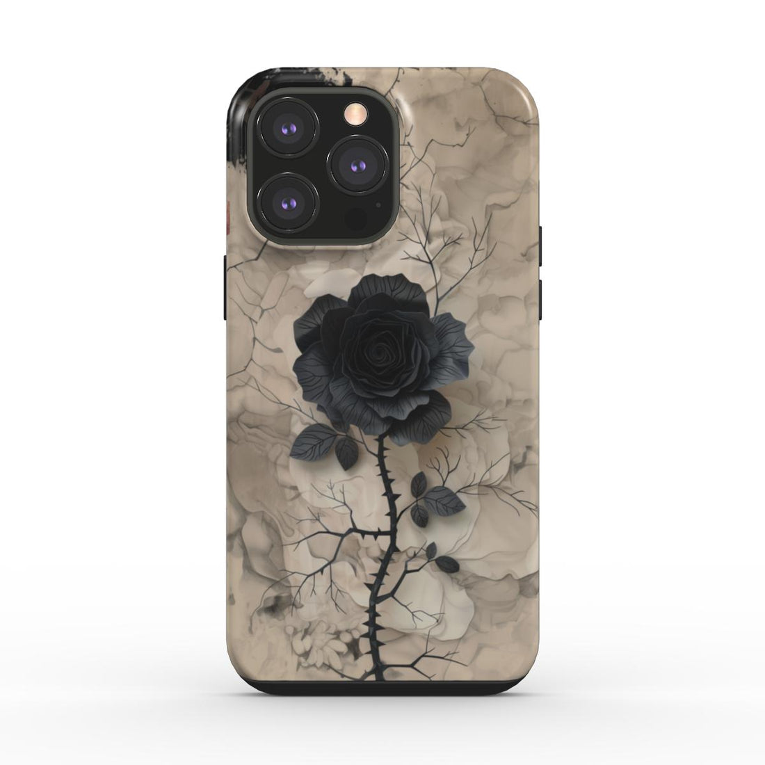 The Rose of Shadows Phone Case