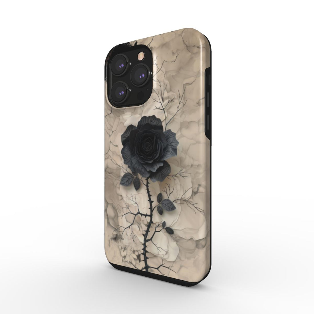 The Rose of Shadows Phone Case